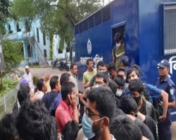 সুনামগঞ্জে গ্রেপ্তার বুয়েট শিক্ষার্থীদের রিমান্ডে চাইবে পুলিশ